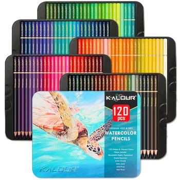 Количество цветов 120/72 Цветные карандаши lapices Профессиональные принадлежности для рисования Студенческие Канцелярские принадлежности для школы акварельной живописи
