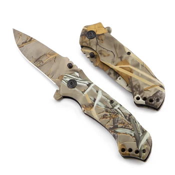 Складной нож С лезвием, Швейцарский Высококачественный Походный Охотничий нож, Тактические Ножи для выживания, Алюминиевая Ручка, Наружные Карманные EDC-Ножи