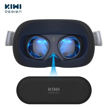 Защитная крышка объектива KIWI design для Oculus Quest 2 Аксессуары, защита от царапин, Моющийся чехол для устройств виртуальной реальности, широкая совместимость
